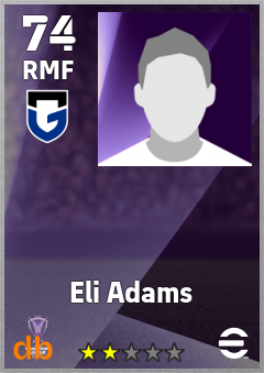 Eli Adams eFootball player card