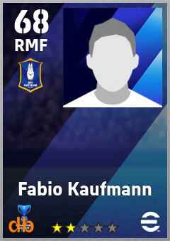 Fabio Kaufmann — RMF, OVR 68, MAX 68