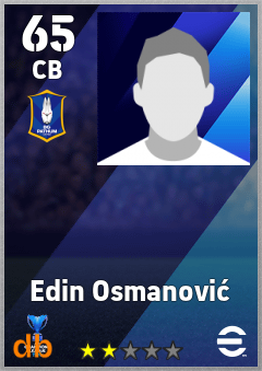 Edin Osmanović eFootball player card
