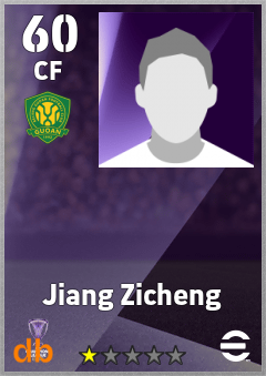 Jiang Zicheng — CF, OVR 60, MAX 60