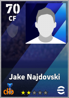 Jake Najdovski — CF, OVR 70, MAX 70