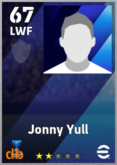 Jonny Yull — LWF, OVR 67, MAX 67