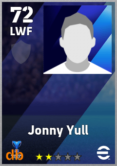 Jonny Yull — LWF, OVR 72, MAX 72