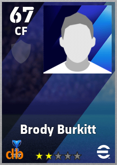 Brody Burkitt — CF, OVR 67, MAX 67