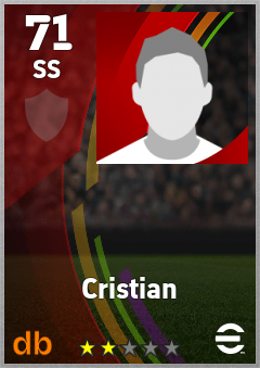 Cristian eFootball player card