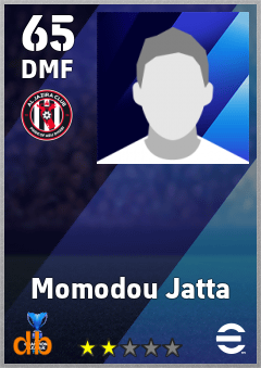 Momodou Jatta — DMF, OVR 65, MAX 65