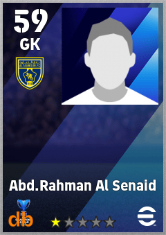 Abd.Rahman Al Senaid eFootball player card