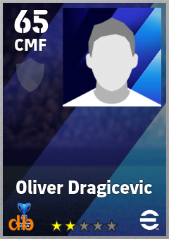 Oliver Dragicevic — CMF, OVR 65, MAX 65