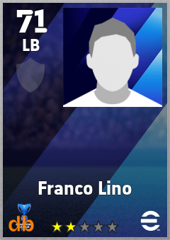 Franco Lino — LB, OVR 71, MAX 71