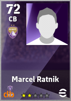 Marcel Ratnik — CB, OVR 72, MAX 72