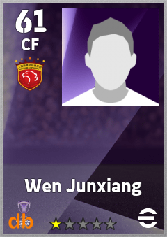 Wen Junxiang — CF, OVR 61, MAX 61