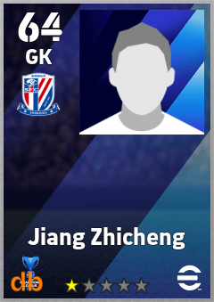 Jiang Zhicheng — GK, OVR 64, MAX 64