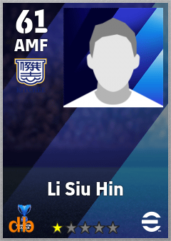 Li Siu Hin eFootball player card
