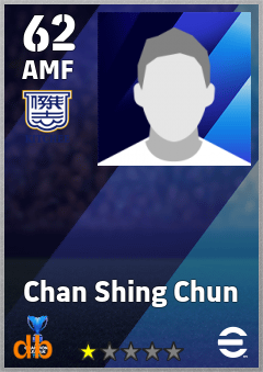 Chan Shing Chun eFootball player card