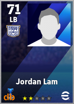 Jordan Lam — LB, OVR 71, MAX 71