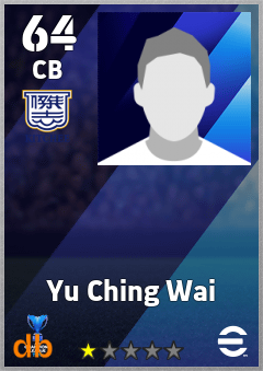 Yu Ching Wai — CB, OVR 64, MAX 64