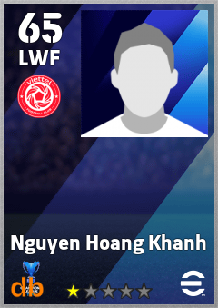 Nguyen Hoang Khanh — LWF, OVR 65, MAX 65