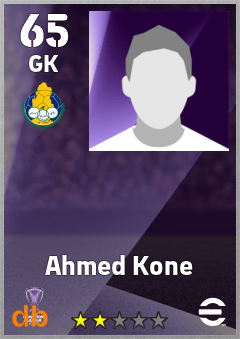 Ahmed Kone eFootball player card