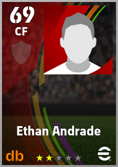 Ethan Andrade — CF, OVR 69, MAX 69