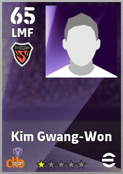 Kim Gwang-Won eFootball player card
