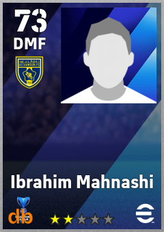 Ibrahim Mahnashi — DMF, OVR 73, MAX 73