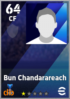 Bun Chandarareach — CF, OVR 64, MAX 64