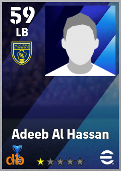 Adeeb Al Hassan — LB, OVR 59, MAX 59
