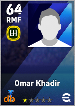 Omar Khadir — RMF, OVR 64, MAX 64