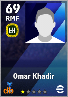 Omar Khadir — RMF, OVR 69, MAX 69