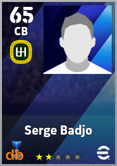 Serge Badjo eFootball player card