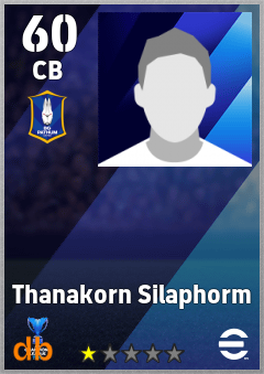 Thanakorn Silaphorm — CB, OVR 60, MAX 60