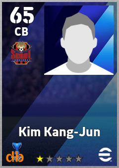 Kim Kang-Jun — CB, OVR 65, MAX 65