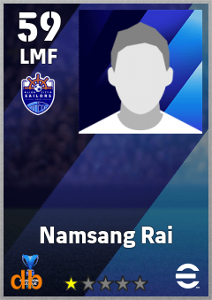 Namsang Rai — LMF, OVR 59, MAX 59