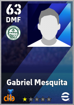 Gabriel Mesquita eFootball player card