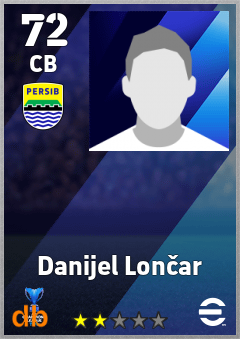 Danijel Lončar — CB, OVR 72, MAX 72
