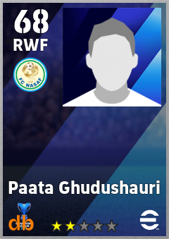 Paata Ghudushauri — RWF, OVR 68, MAX 68