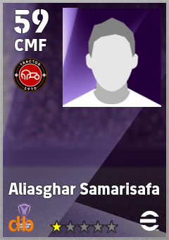 Aliasghar Samarisafa — CMF, OVR 59, MAX 59