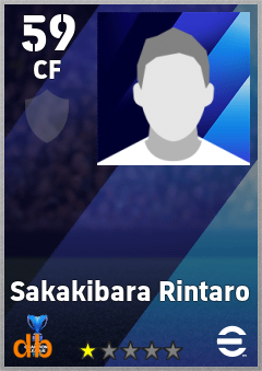 Sakakibara Rintaro eFootball player card