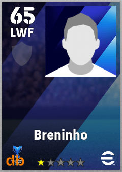 Breninho — LWF, OVR 65, MAX 65