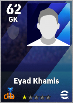 Eyad Khamis — GK, OVR 62, MAX 62