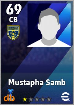 Mustapha Samb — CB, OVR 69, MAX 69