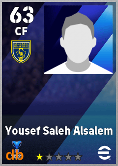 Yousef Saleh Alsalem — CF, OVR 63, MAX 63