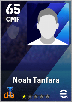 Noah Tanfara — CMF, OVR 65, MAX 65