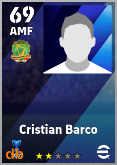 Cristian Barco — AMF, OVR 69, MAX 69