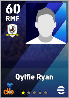 Qylfie Ryan eFootball player card