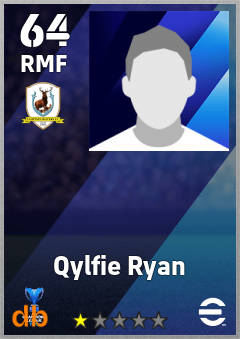Qylfie Ryan — RMF, OVR 64, MAX 64