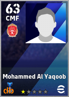 Mohammed Al Yaqoob eFootball player card