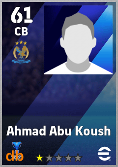 Ahmad Abu Koush eFootball player card