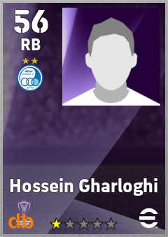 Hossein Gharloghi eFootball player card