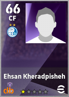Ehsan Kheradpisheh eFootball player card